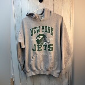 New York Jets  Gray Hoodie size large